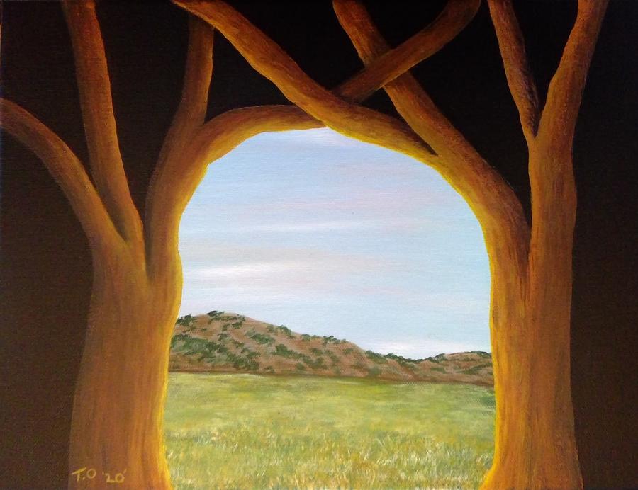 Life At The End Of The Tunnel Painting