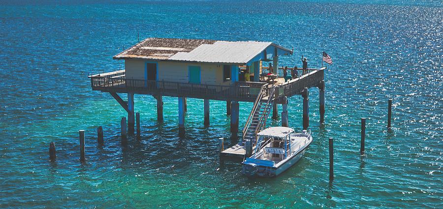 Architecture Photograph - Life in Stiltsville by Mountain Dreams