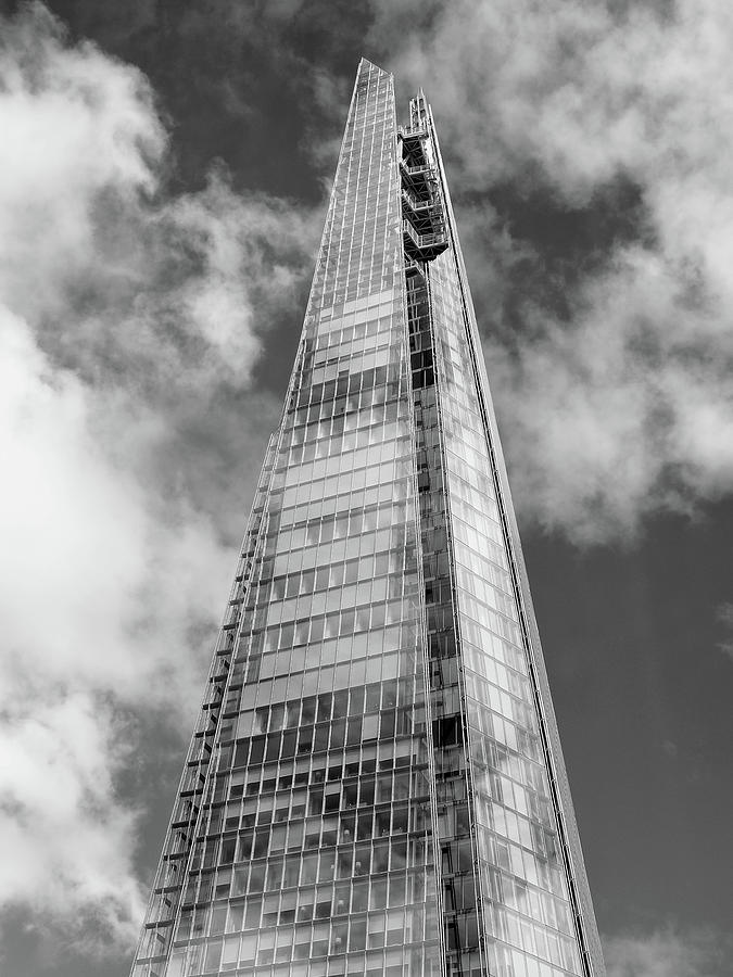 Life in the Clouds at The Shard Photograph by Rona Black