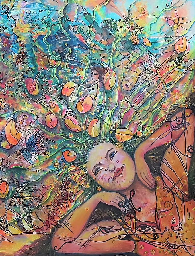 Life is beautiful Painting by Nasrah Nefer Fine Art America