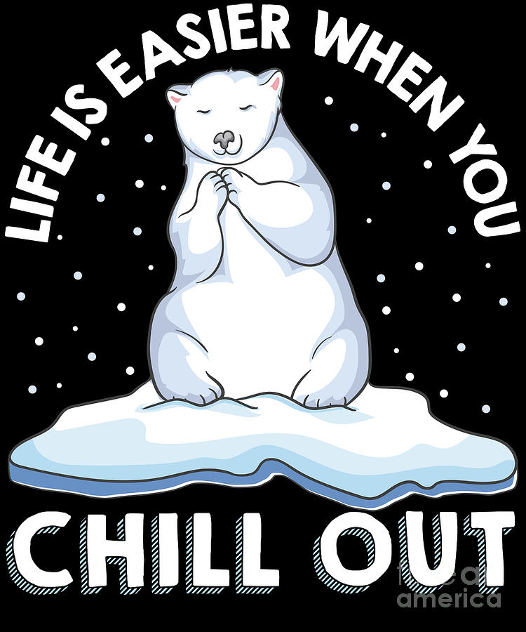 Polar Bear Funny Science Bear Pun Sticker