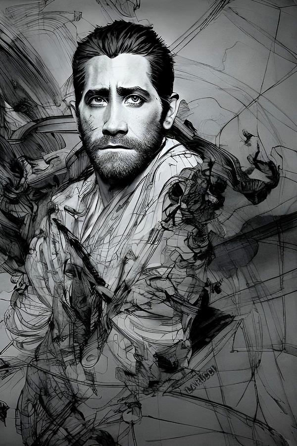Life - Jake Gyllenhaal Digital Art by Fred Larucci
