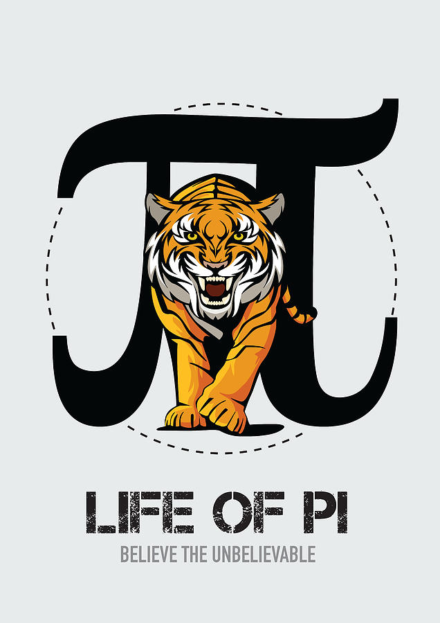 Life Of Pi Digital Art - Life of Pi - Alternative Movie Poster by Movie Poster Boy
