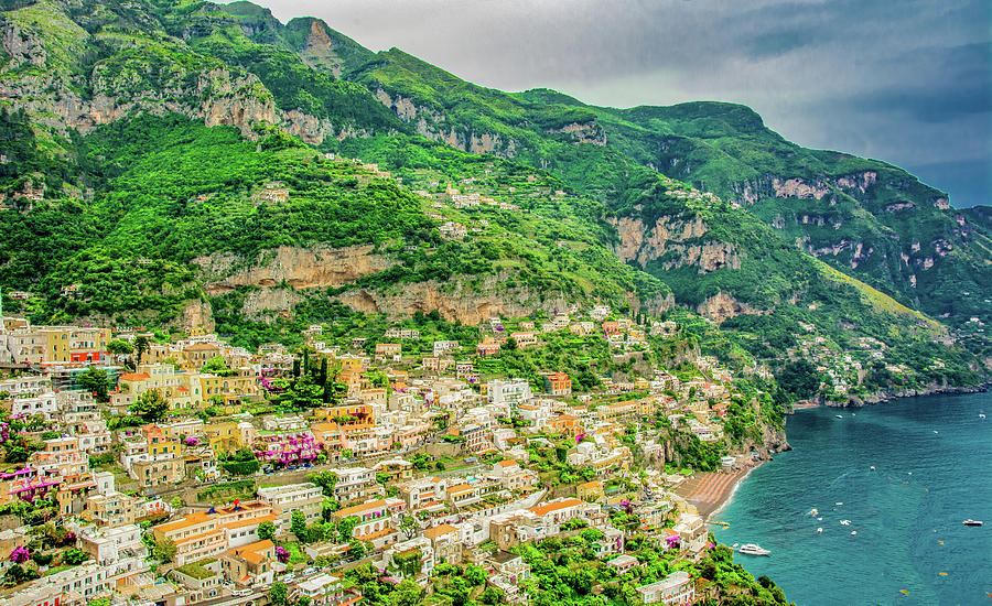 Life on Italys Amalfi Coast Photograph by Marcy Wielfaert