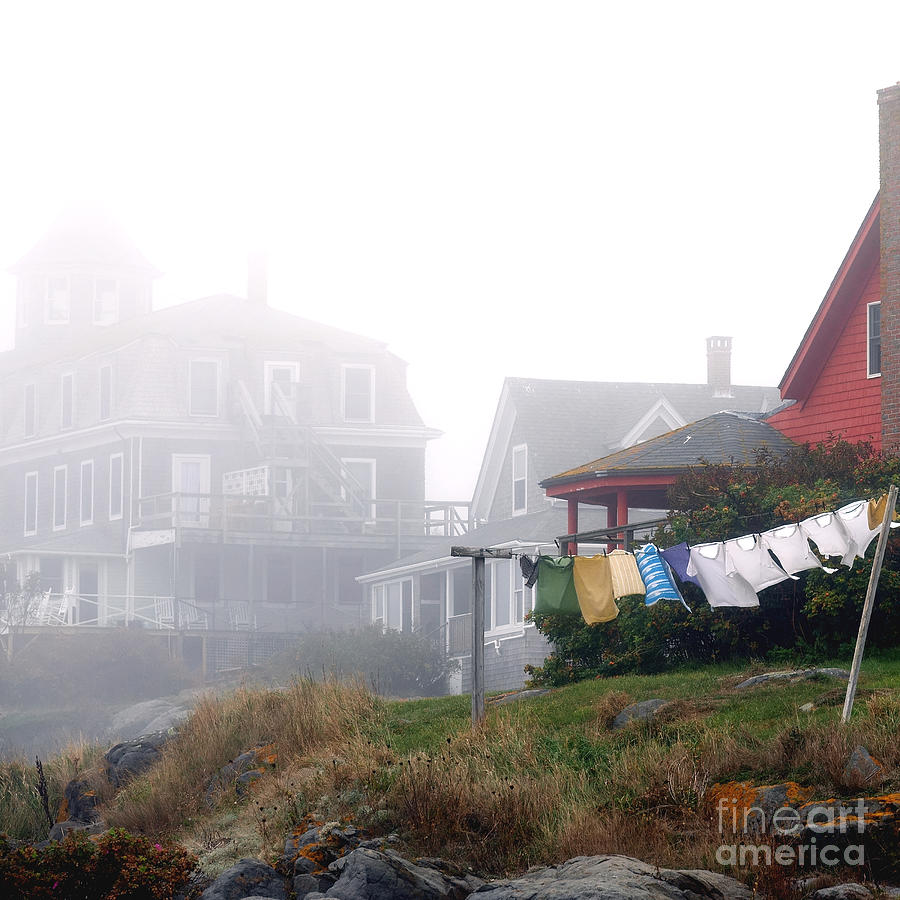 Life on Monhegan Island Photograph by Olivier Le Queinec