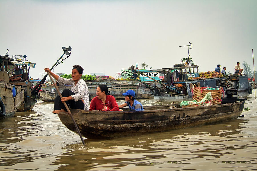 Life on the Mekong Delta Photograph by Robert Murray - Pixels