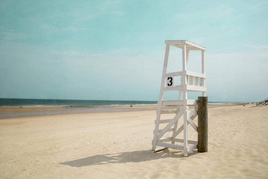Lifeguard Chair, Sea Street Beach Photograph by Brooke T Ryan