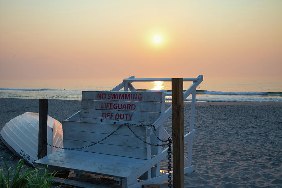 Lifeguard Off Duty Photograph by Matthew DeGrushe
