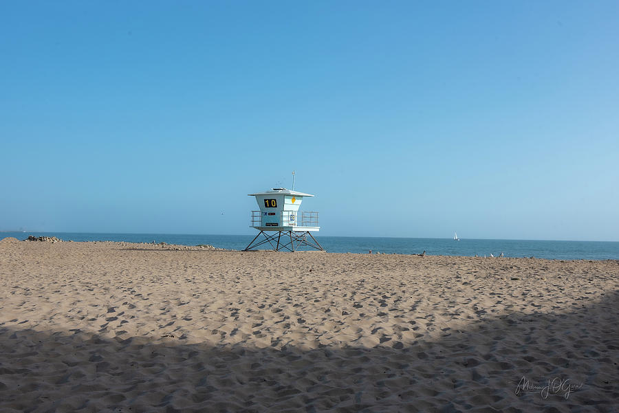 Lifeguard Station at Ventura Beach Photograph by Melissa OGara