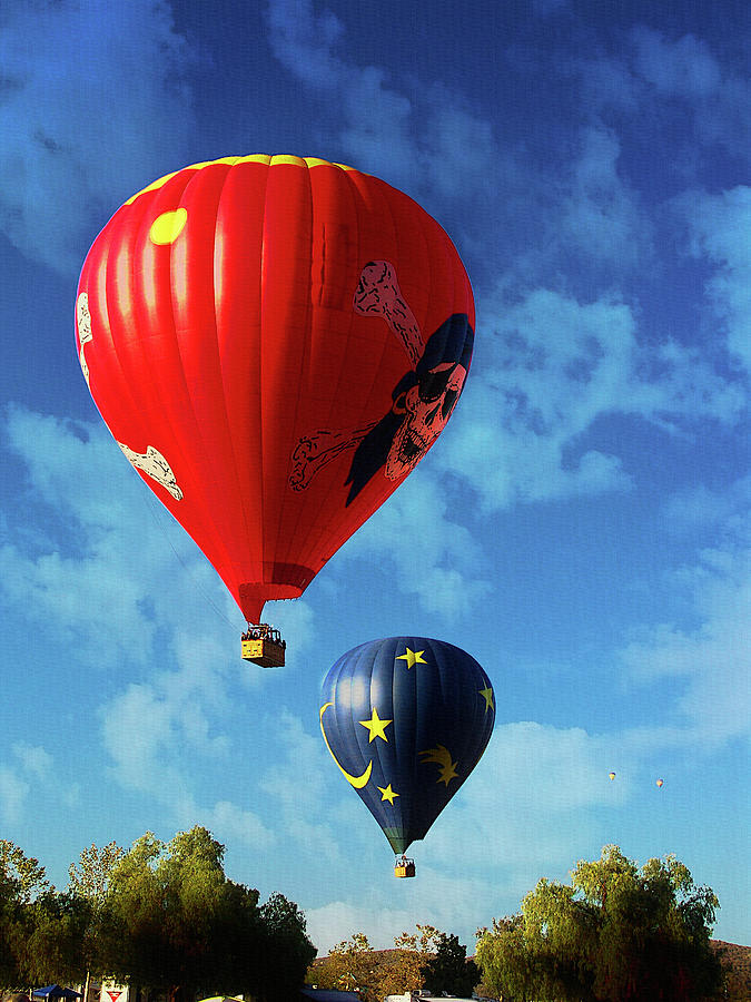 Lift Off - Hot Air Balloons Photograph