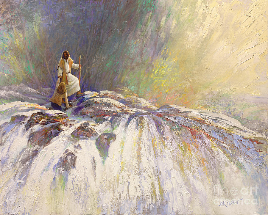 Lift Where You Stand Painting by Greg Olsen