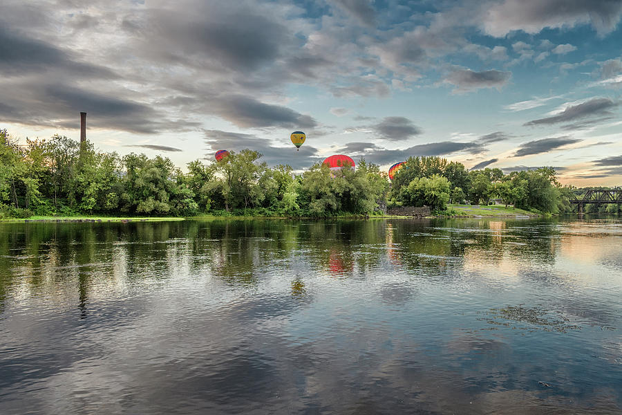 Liftoff from SimardPayne Memorial Park Photograph by Richard Plourde