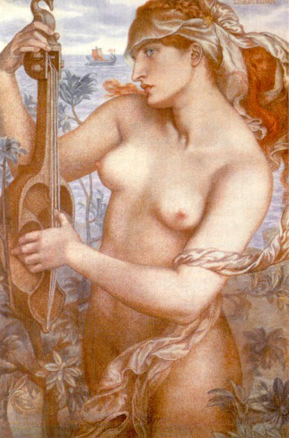 Ligeia Siren Painting