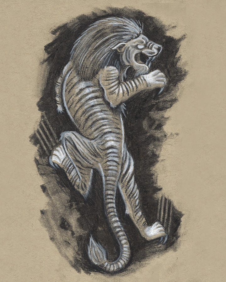 liger drawing