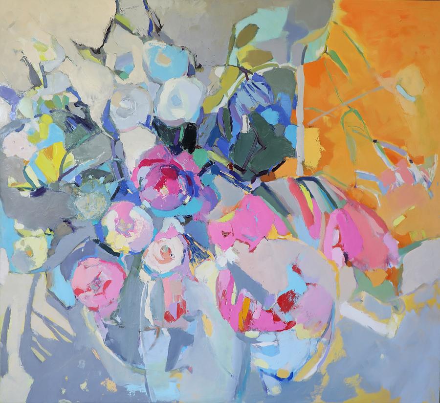 Light , Flowers and Glass Painting by Elena Shraibman | Fine Art America