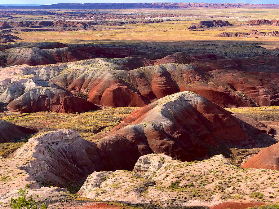 Light And Color In The Painted Desert Photograph By Rudolf Volkmann