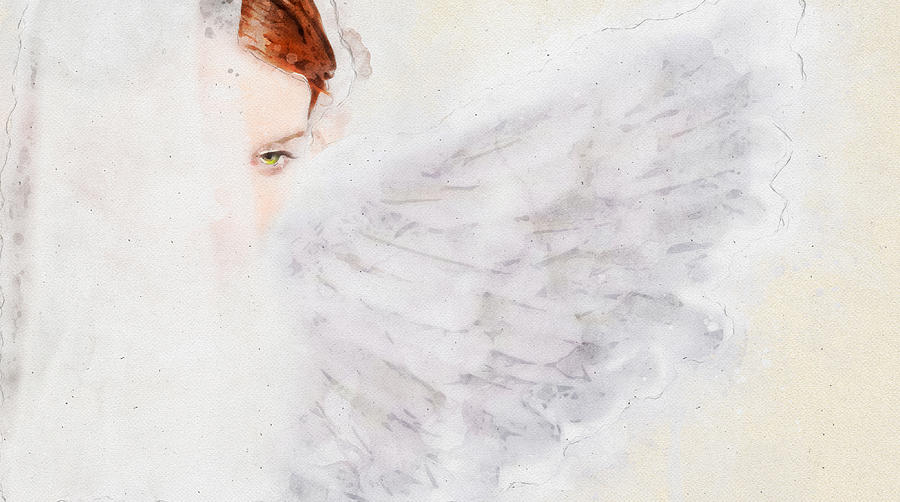 Light Angel Digital Art by Geir Rosset