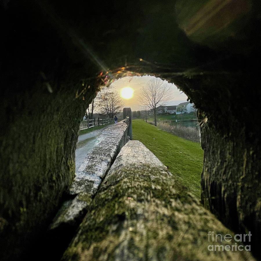 Light at the end of the tunnel Lindenhurst IL Photograph by Dejan Jovanovic