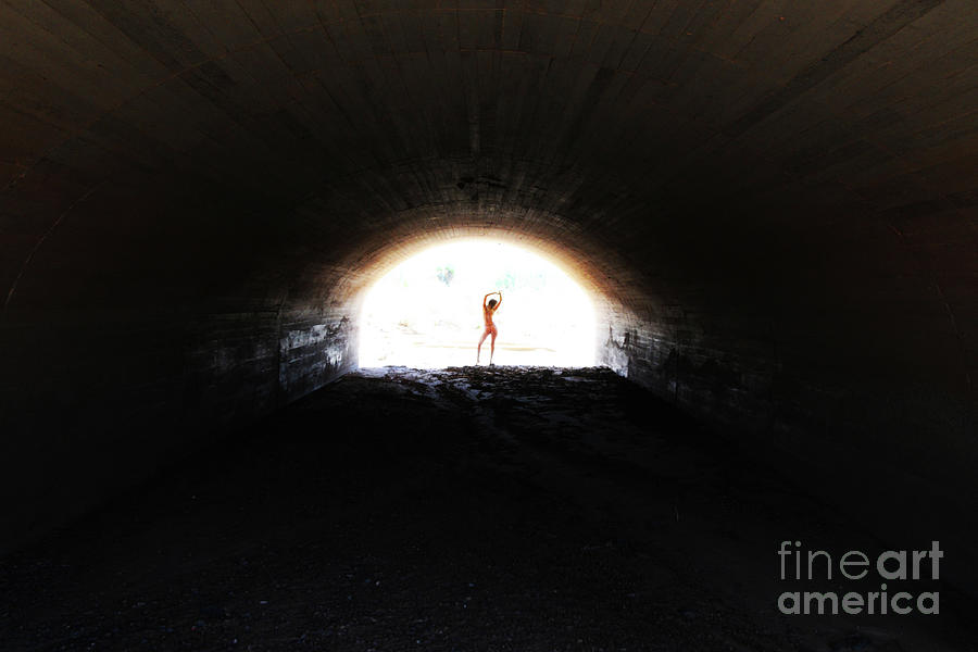 Light at the end of the tunnel Photograph by Robert WK Clark