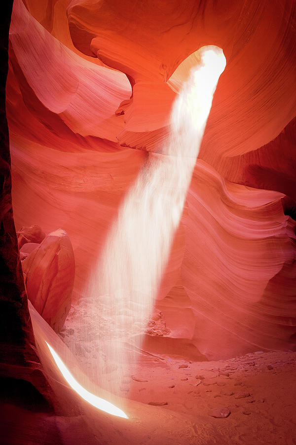 Slot Canyon Light Photograph by Jack and Darnell Est
