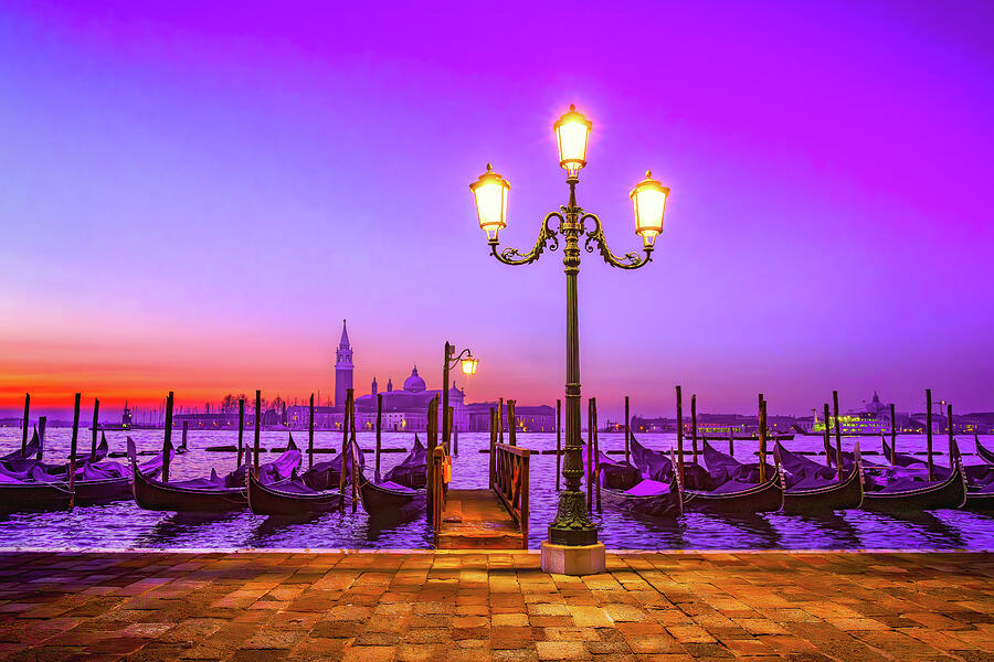 Light Before Dawn, Venice Photograph by John Wright Light Before Dawn, Venice Photograph by John Wright