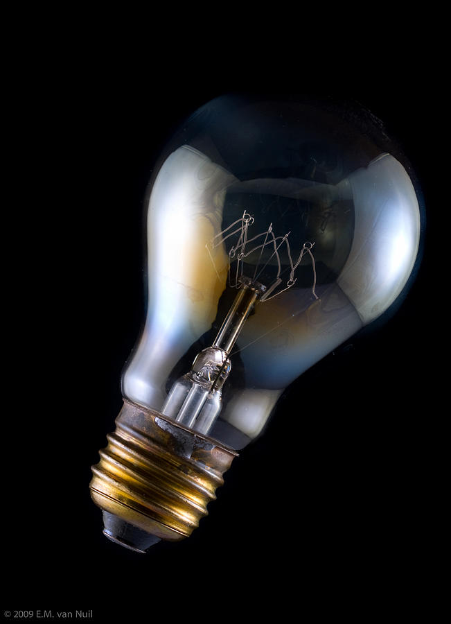 Light bulb Photograph by E.M. van Nuil