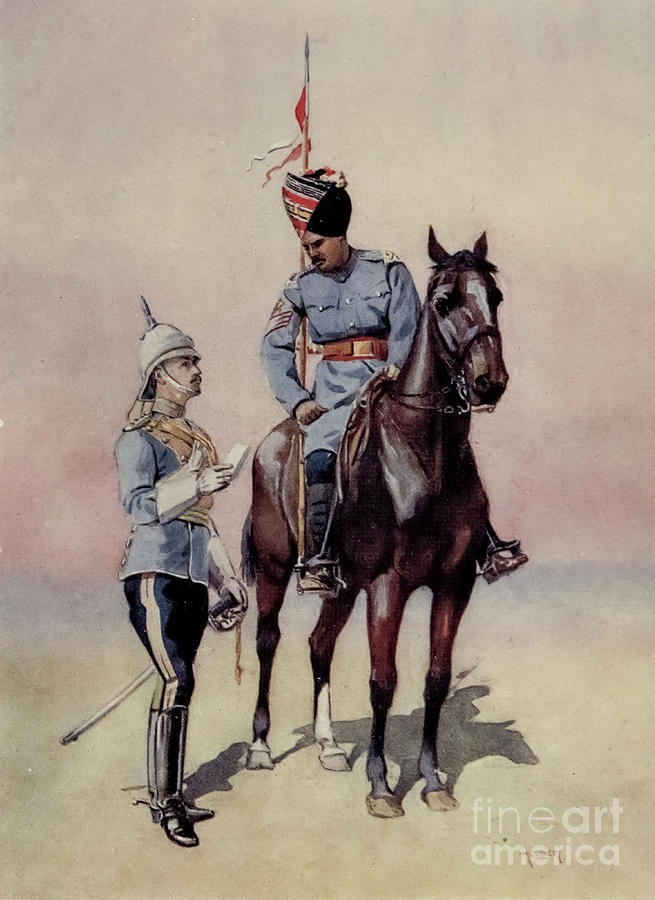 Light Cavalry q3 Painting by Historic Illustrations
