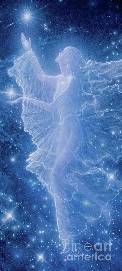 Space Painting - Light dancer by Gilbert Williams