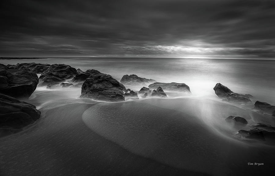 Black And White Photograph - Light Fade by Tim Bryan
