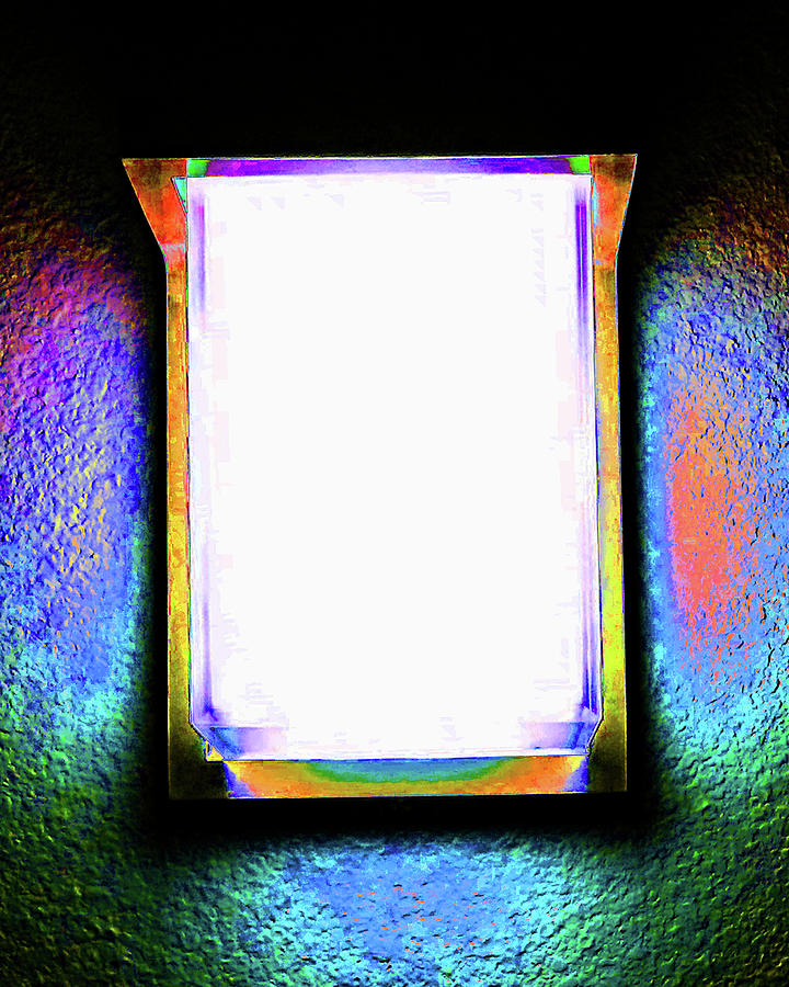 Light Fixture In Color Photograph by Andrew Lawrence
