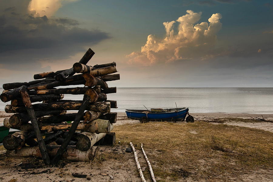 Light For Fishermen Latvia  Photograph by Aleksandrs Drozdovs