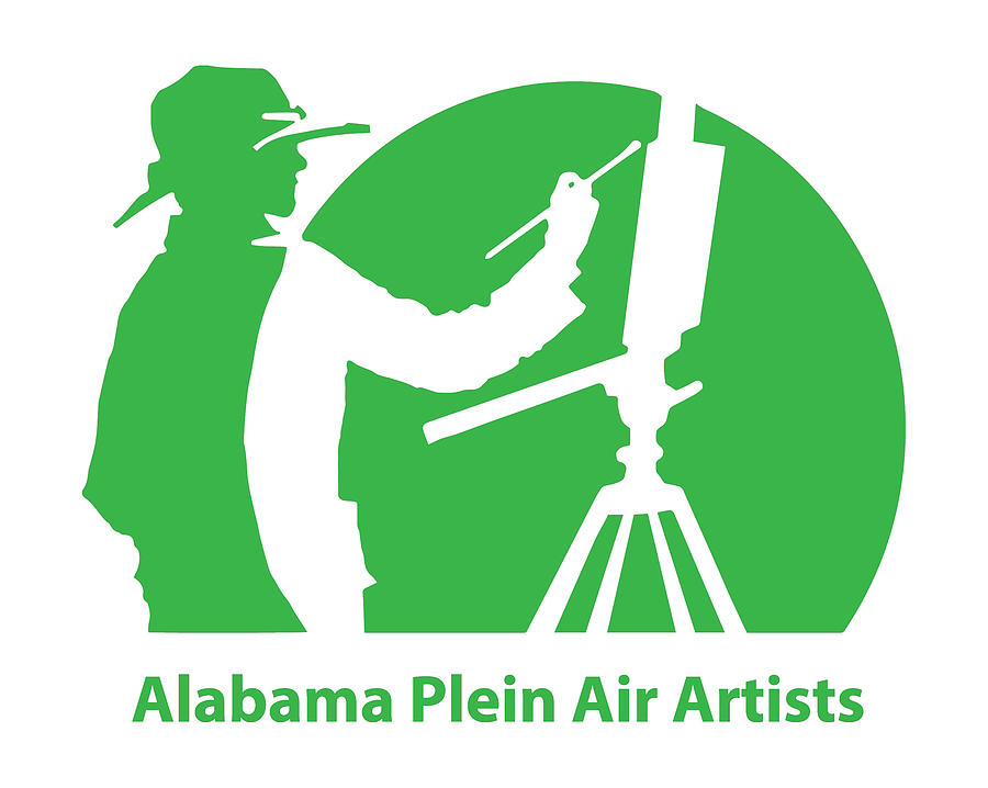 Light Green logo Digital Art by Alabama PleinAir