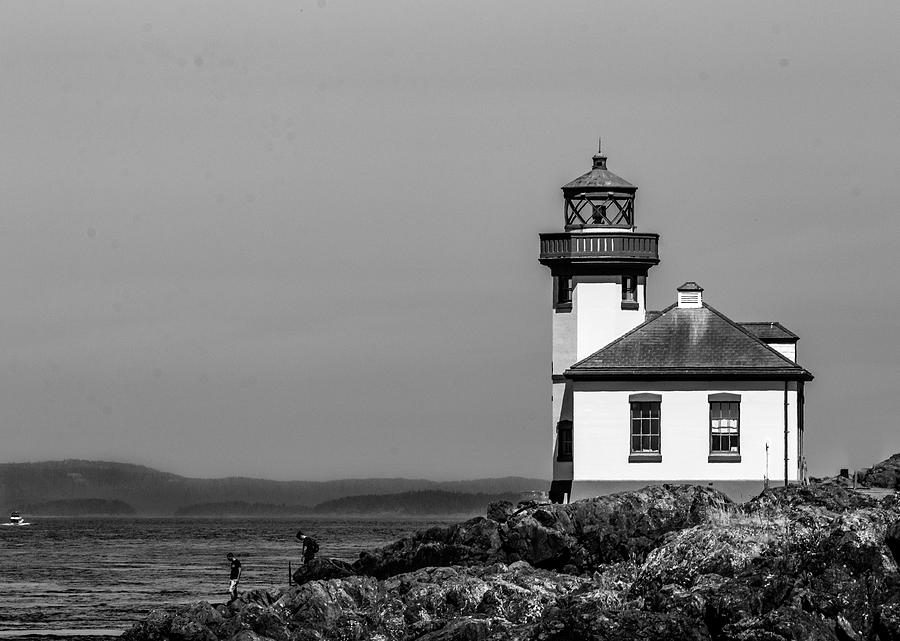 Light house, San Juan Islands, Washington Photograph by Farin Rahman ...