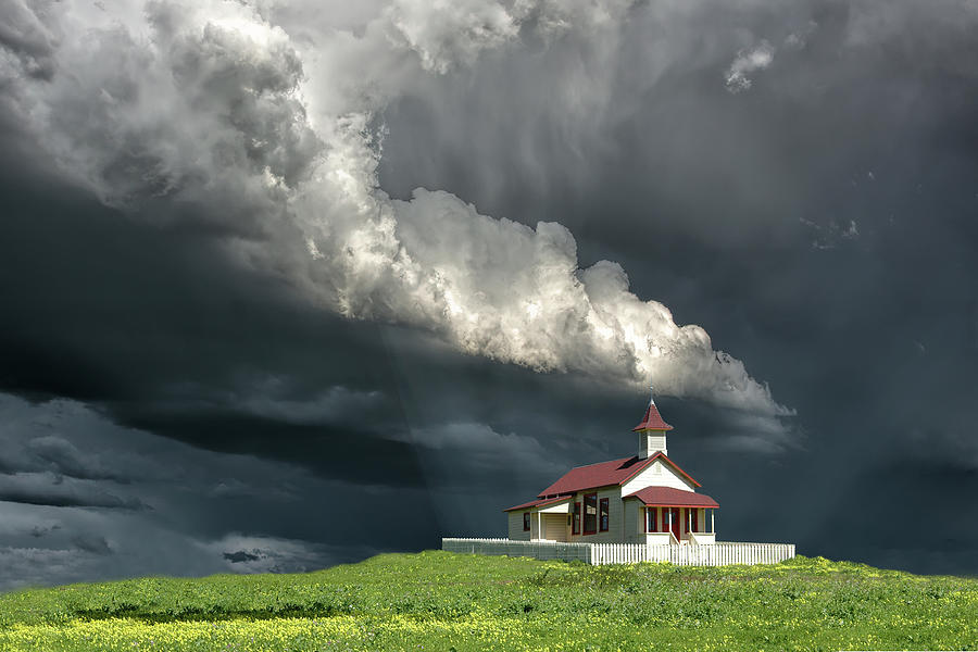 Light In A Storm Photograph by Jeff Burgess