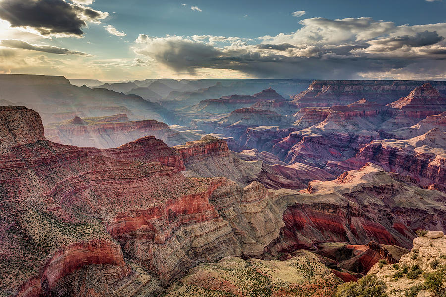 Grand Canyon National Park Photograph - Light in the Canyon by Pierre Leclerc Photography