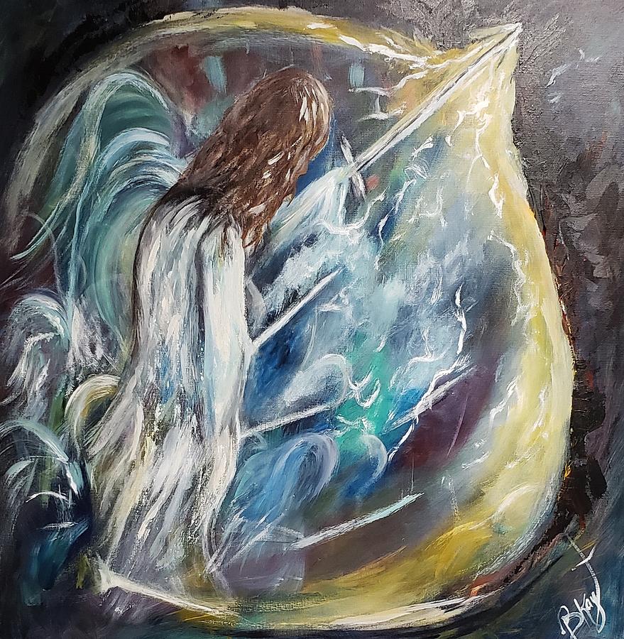Light in the Darkness Painting by Brenda Kay Deyo