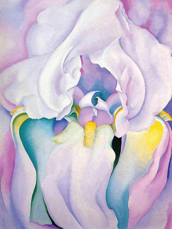 Light of Iris Pastel by Georgia O'keeffe | Pixels