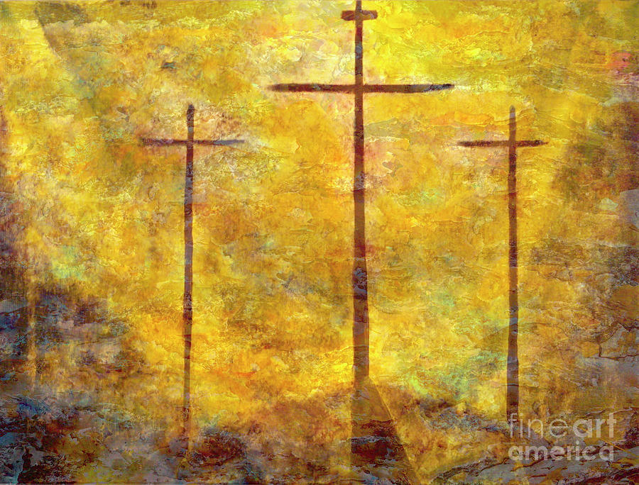 Light of Salvation Mixed Media by Wayne Cantrell