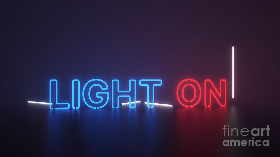 Light On Digital Art by Michal Chomiczewski Fine Art America