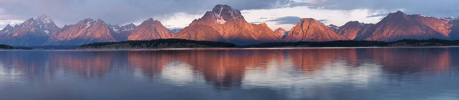 Grand Teton National Park Photograph - Light on the Mountains by Melissa Southern