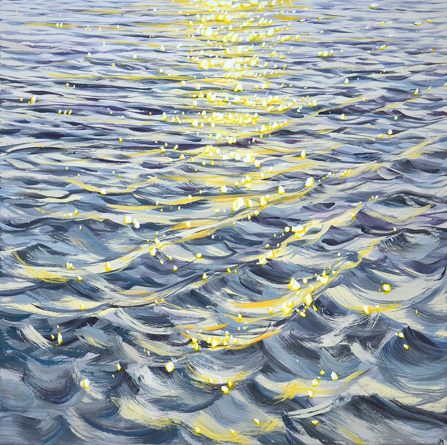 Light on the water 6. Painting by Iryna Kastsova