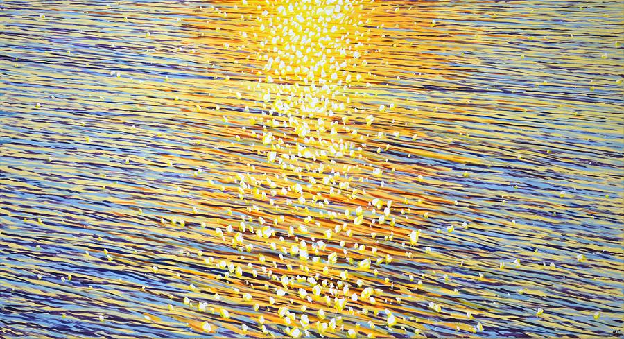 	Light on the water 7. Painting by Iryna Kastsova