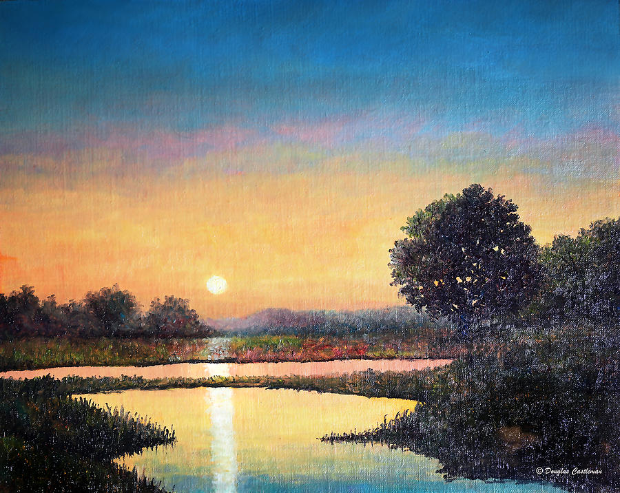Light On the Water Painting by Douglas Castleman