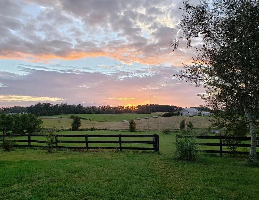 Light over the farm Photograph by Kristy Hottinger - Fine Art America