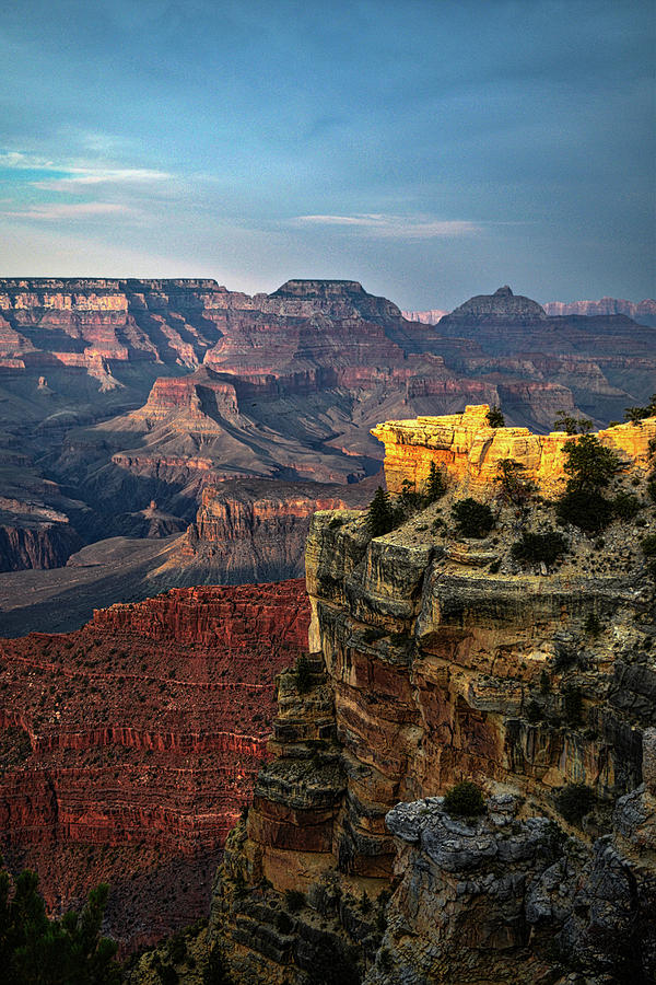 Light Painted Grand Canyon Photograph by Chance Kafka