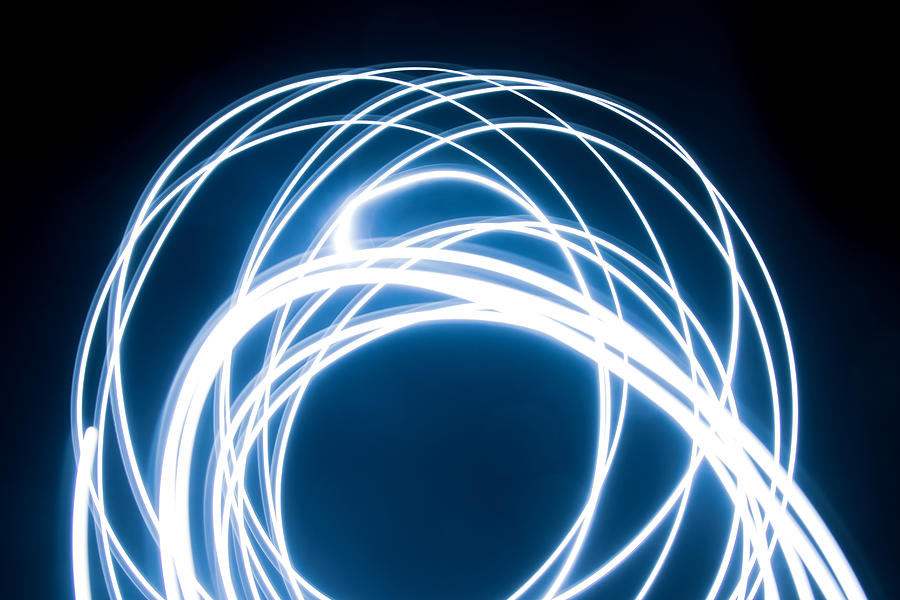 Light painting spirograph with circles Photograph by Jacques Julien
