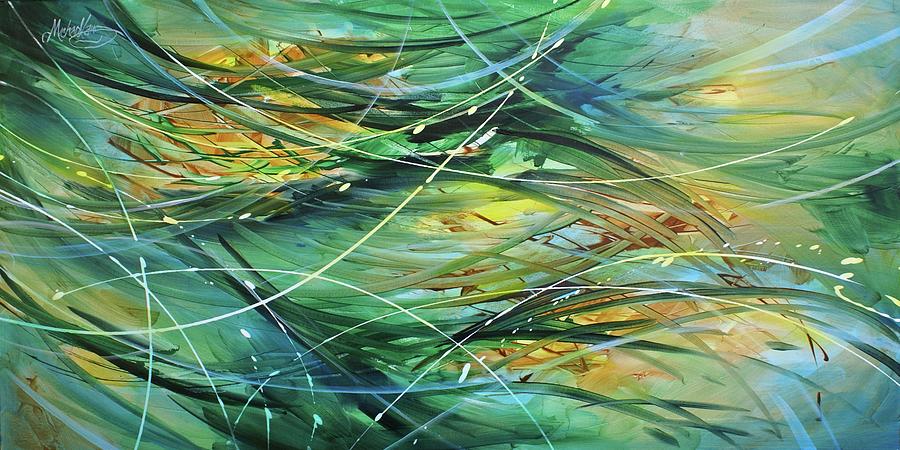 Abstract Painting -  Light Sight by Michael Lang