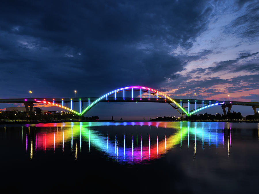 Light the Hoan with Pride Photograph by Kristine Hinrichs