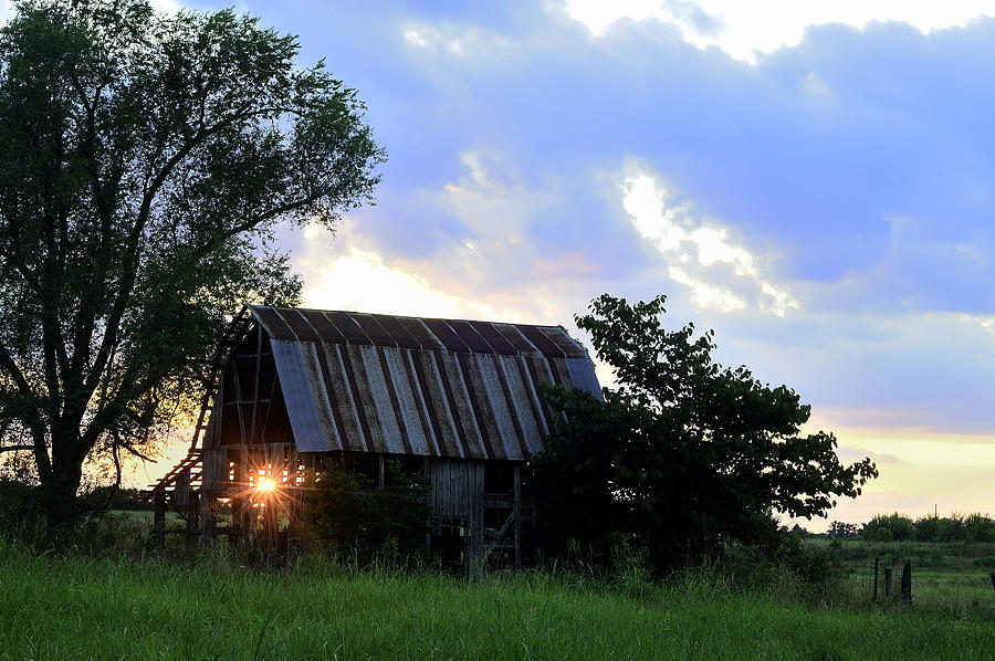 Light Through The Barn Photograph by Hography