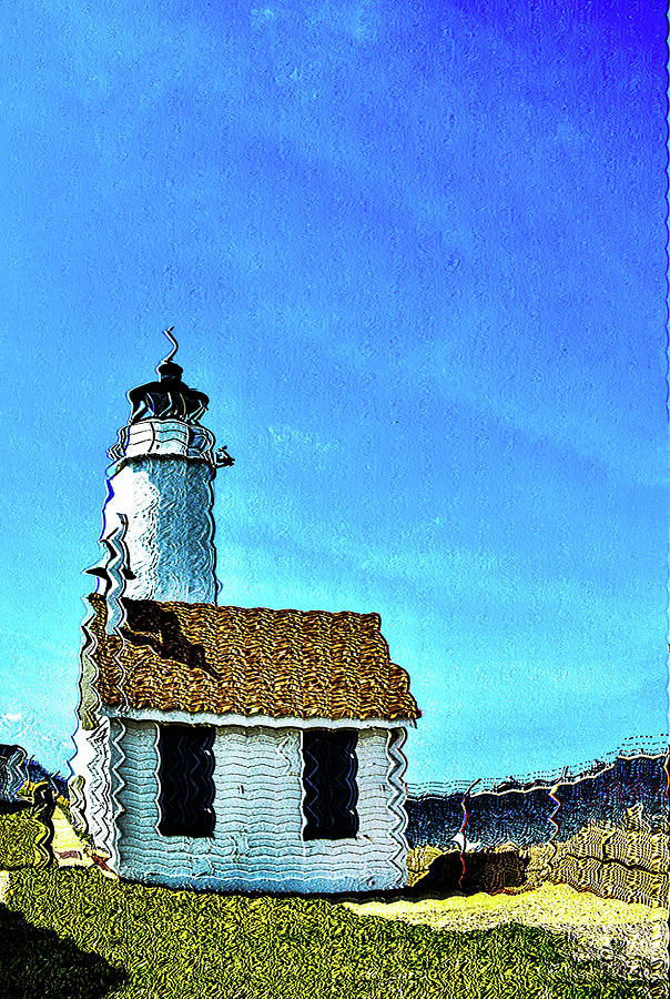 Lighthouse Digital Art by Addison Likins